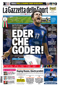 La Gazzetta dello Sport - 18.06.2016