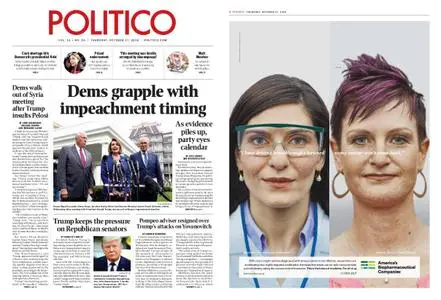 Politico – October 17, 2019