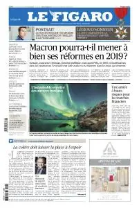 Le Figaro du Mercredi 2 Janvier 2019