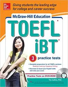 McGraw-Hill Education TOEFL iBT with 3 Practice Tests