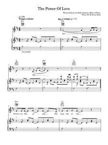 The Power Of Love - Frankie Goes To Hollywood, Gabrielle Aplin (Piano-Vocal-Guitar (Piano Accompaniment))