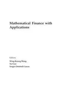 Mathematical Finance with Applications