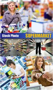 Stock Photo - Supermarket