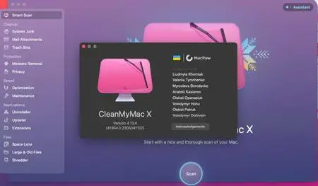 CleanMyMac X 4.13.4 macOS