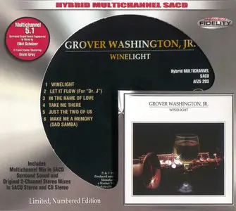 Grover Washington, Jr. - Winelight (1980) [Audio Fidelity 2015] MCH PS3 ISO + DSD64 + Hi-Res FLAC