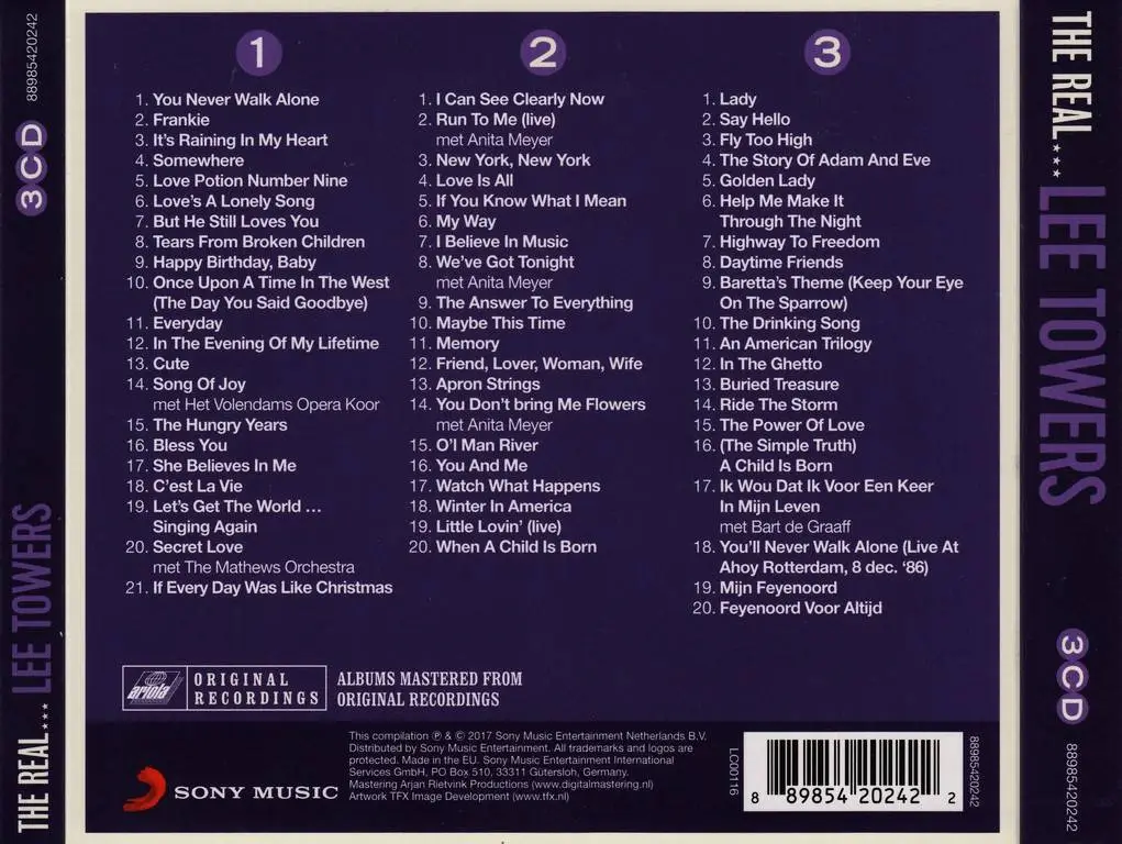 Lee Towers - The Real... Lee Towers (2017) {The Ultimate Collection}