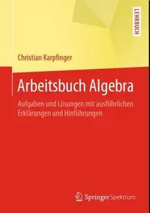 Arbeitsbuch Algebra: Aufgaben und Lösungen mit ausführlichen Erklärungen und Hinführungen