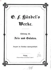 Handel - Acis and Galathea