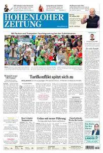 Hohenloher Zeitung - 29. Januar 2018