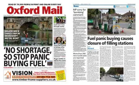 Oxford Mail – September 27, 2021