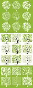 Trees Design Vector
