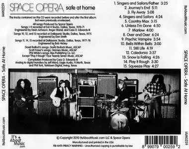 Space Opera - Safe At Home (2010) {ItsAboutMusic.com}