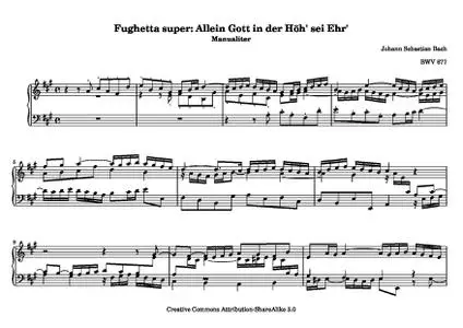 BachJS - Allein Gott in der Höh' sei Ehr'