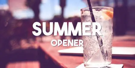 Summer Typography Slides - Project for After Effects (VideoHive)