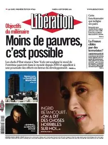 Liberation  du 21 Septembre 2010