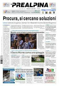 La Prealpina - 4 Giugno 2017