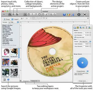 Disc Cover v3.0.11 Multilingual Mac OS X