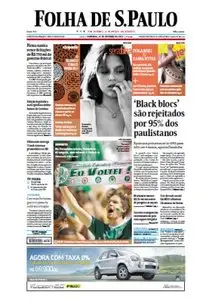 Jornal Folha de São Paulo - 27 de outubro de 2013 - Domingo
