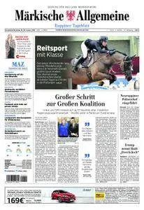 Märkische Allgemeine Ruppiner Tageblatt - 13. Januar 2018