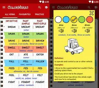 English Irregular Verbs PRO v2.8