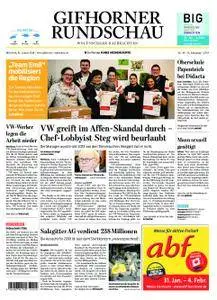 Gifhorner Rundschau - Wolfsburger Nachrichten - 31. Januar 2018