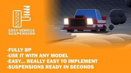 Unreal Engine – Easy Vehicle Suspension [v2] 4.27