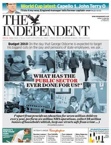 The Independent UK June 22 2010