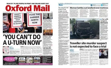 Oxford Mail – September 18, 2020