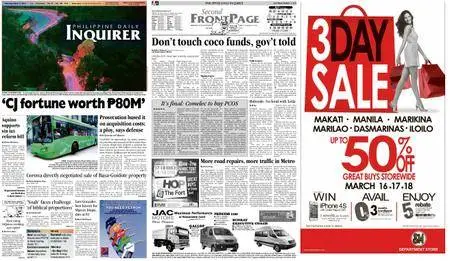 Philippine Daily Inquirer – March 17, 2012