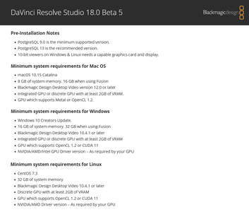 Blackmagic Design DaVinci Resolve Studio 18.0b5