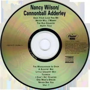 Nancy Wilson & Cannonball Adderley - Nancy Wilson & Cannonball Adderley (1961) {Capitol Jazz rel 1993}