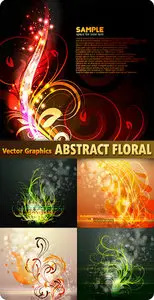 Abstract flourish backgrounds