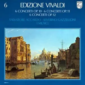 Vivaldi - 6 Concerti Op. 10, 11, 12 (1978) [4LP Box Set, Vinyl Rip 16/44 & mp3-320 + DVD]