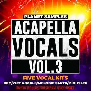 Planet Samples Acapella Vocals Vol 3 WAV MiDi