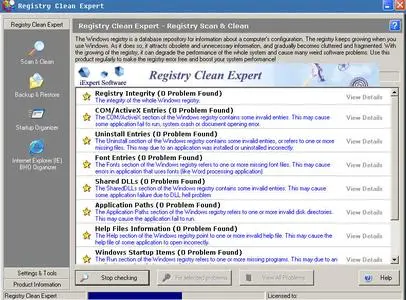 Registry Clean Expert ver. 4.00