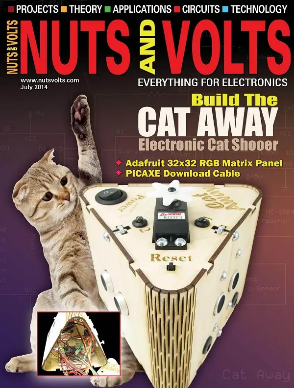 Am magazine. Nuts and Volts. Nuts and Volts August 2014. «Nuts and Volts» №8/2013,. Electric Cat.
