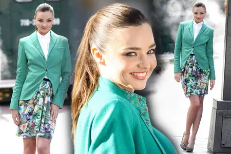 Miranda Kerr- Photoshoot for David Jones in New York November 21, 2011 Part 2