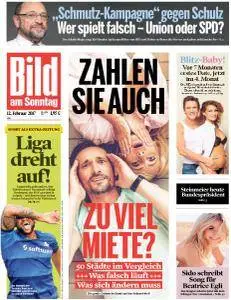 Bild am Sonntag - 12 Februar 2017