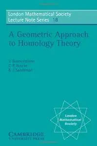 LMS: 18 Geometric Homolgy Theory