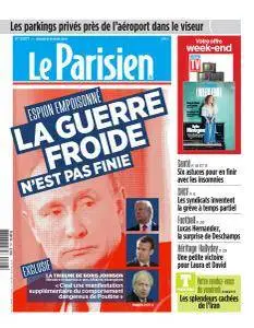 Le Parisien du Vendredi 16 Mars 2018