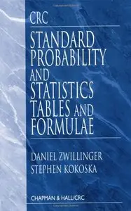 CRC Standard Probability and Statistics Tables and Formulae