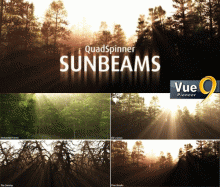 Quadspinner Sun Beams