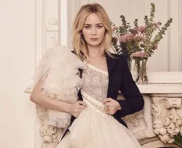 Emily Blunt by Pamela Hanson for Harper's Bazaar UK March 2020