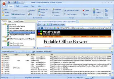 MetaProducts Portable Offline Browser 6.3.3808 SR1
