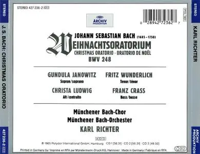 Karl Richter, Munchener Bach-Orchester, Munchener Bach-Chor - Johann Sebastian Bach: Weihnachtsoratorium (1988)