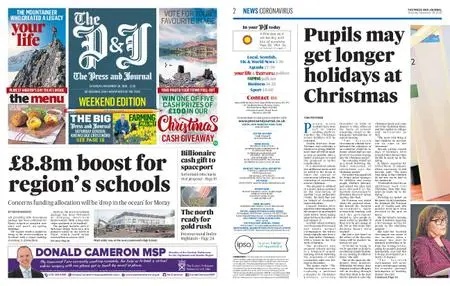 The Press and Journal Highlands and Islands – November 28, 2020