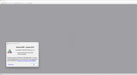 Simerics-MP+ 6.0.0