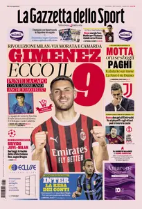 La Gazzetta dello Sport - 31 Gennaio 2025