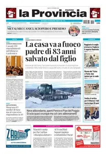 La Provincia Pavese - 14 Dicembre 2024