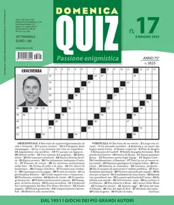Domenica Quiz N.3825 - 8 Maggio 2025
